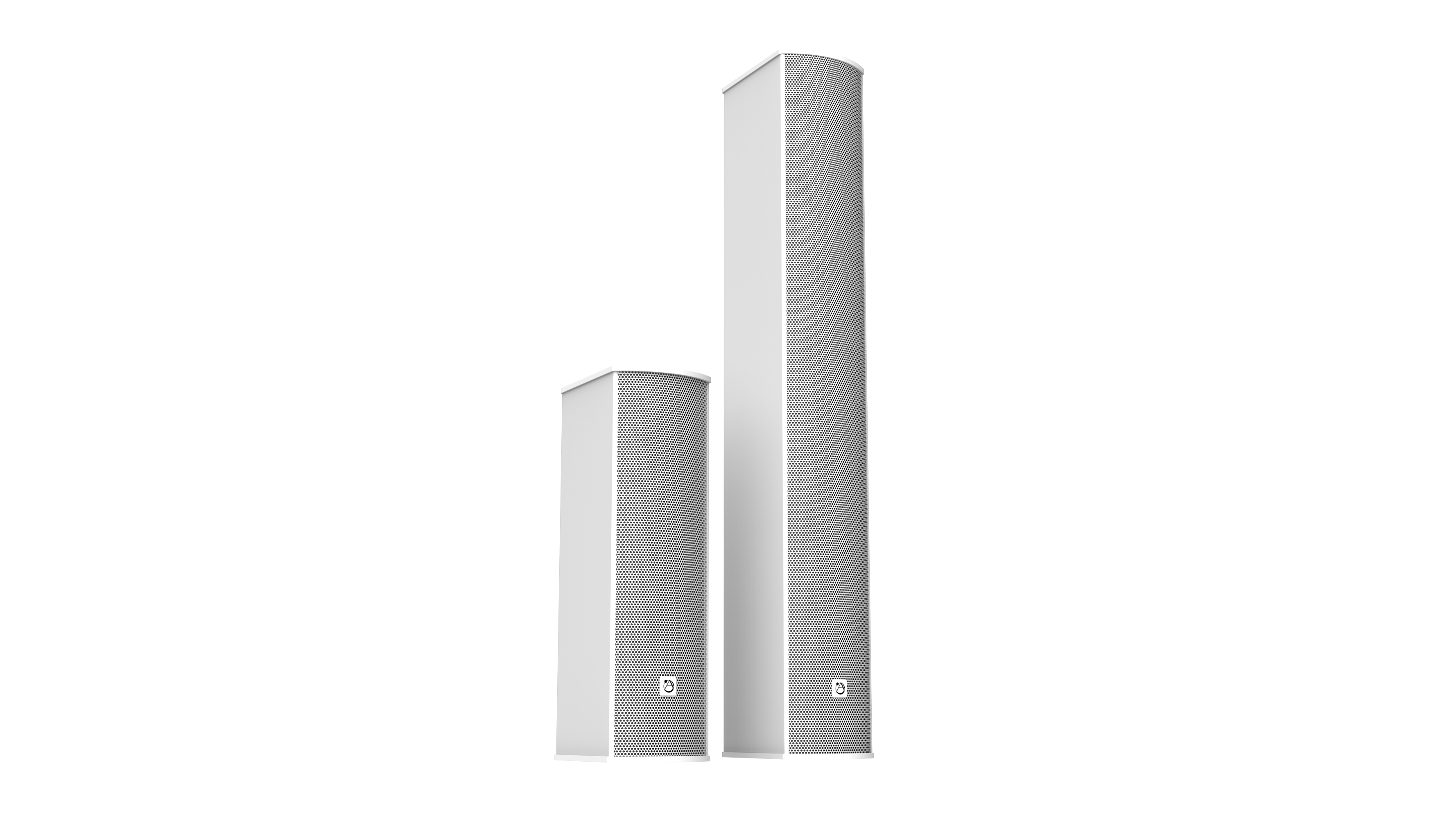 AtlasIED Double White Passive Column Array Loudspeaker